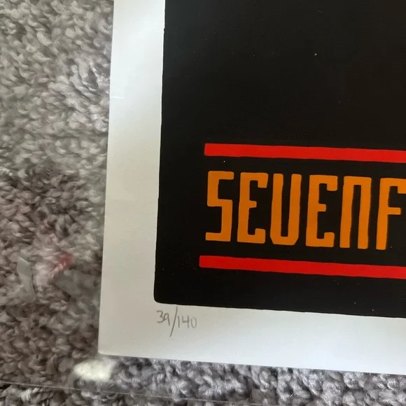 Obey Art Print - Red and Black Design - Picture 2 of 4